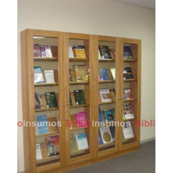 Estante de Madera con Puertas